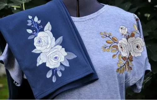 Вышивка на готовой одежде