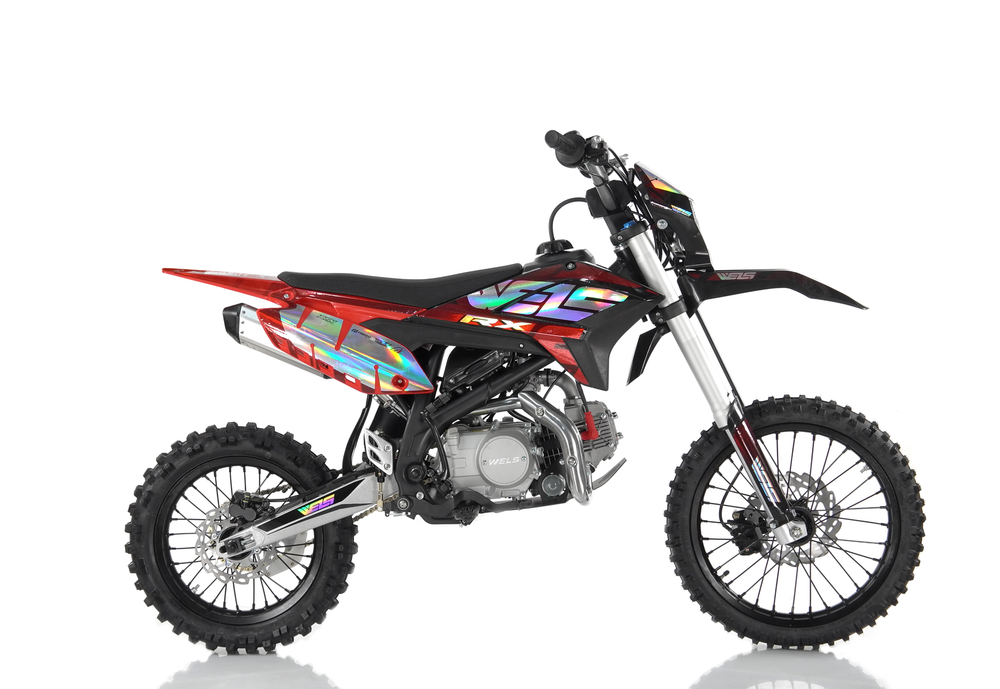 Питбайк WELS RX 125 17/14 E (Красный)