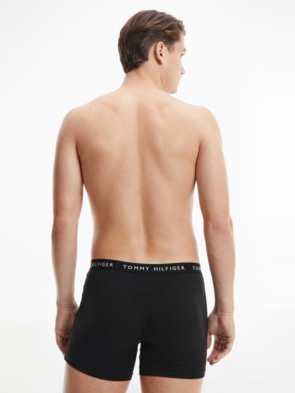 Мужские спортивные боксеры Tommy Hilfiger Boxer Brief 3P - black
