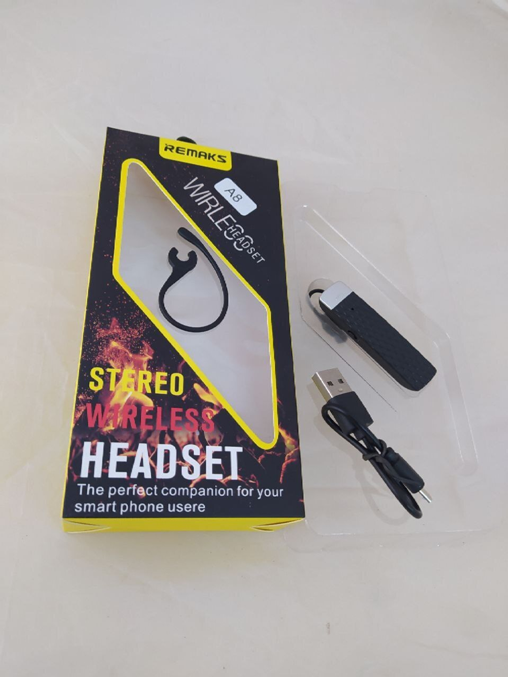 Гарнитура беспроводная REMAX Bluetooth A8