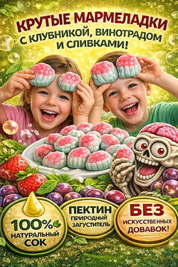 Мармелад жевательный "Мозг"