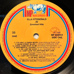 Ella Fitzgerald - 20 Greatest Hits (Италия)