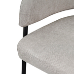 Кресло wendy, фактурный шенилл, серое