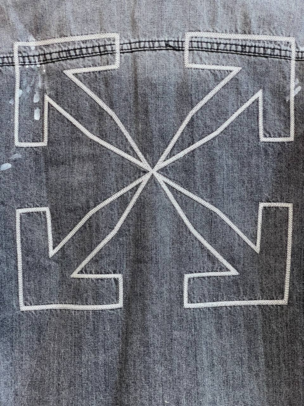 Джинсовая рубашка Off-White
