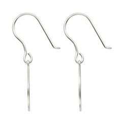 Макошь - ювелирные серьги - славянский оберег из серебра 925 пробы