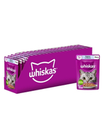 Влажный корм Whiskas для взрослых кошек, рагу с форелью и лососем, 28 шт x 75 г