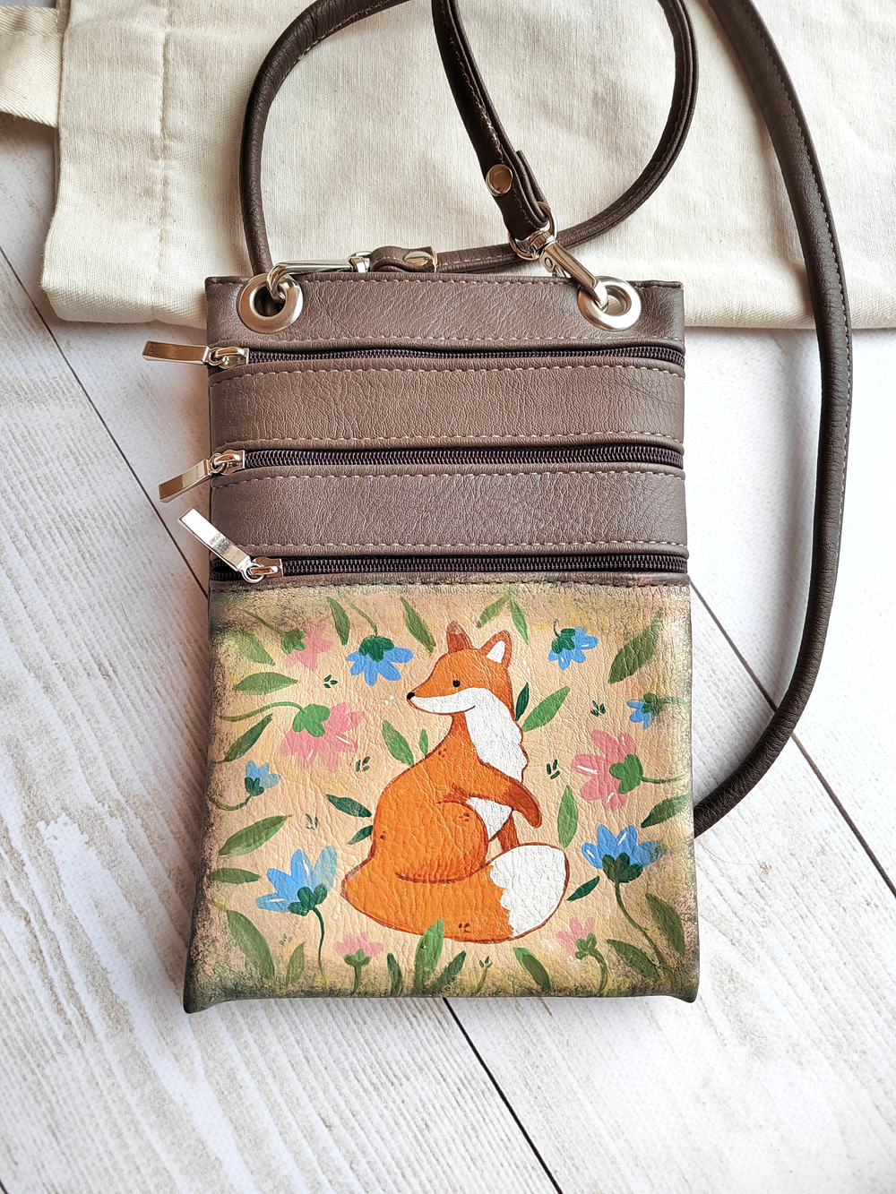 Сумочка авторская "Лисичка"