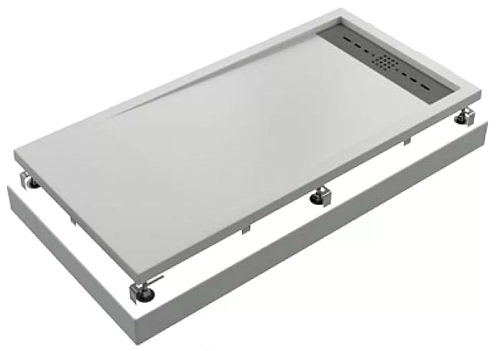 Поддон литьевой Good Door Stella 80x100 Белый