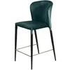 Полубарный стул Albert зеленый бархат