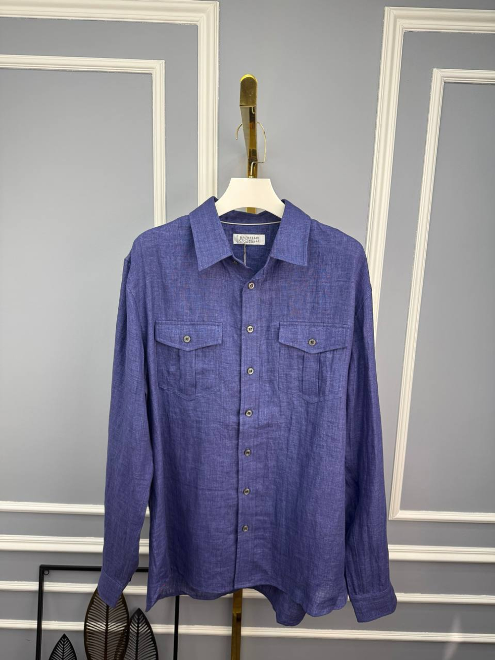 Льняной костюм Brunello Cucinelli