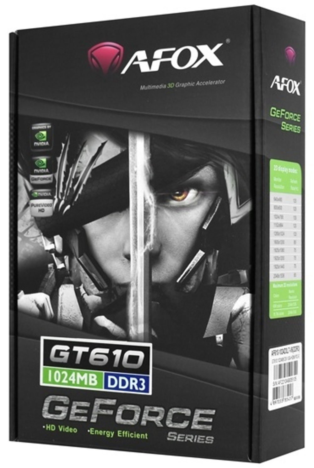 Видеокарта AFOX GT 610 AF610-1024D3L7-V6 1 ГБ