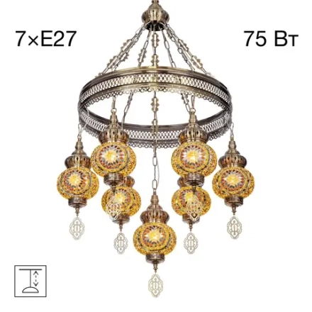 Подвесная люстра Citilux КАИР CL419165