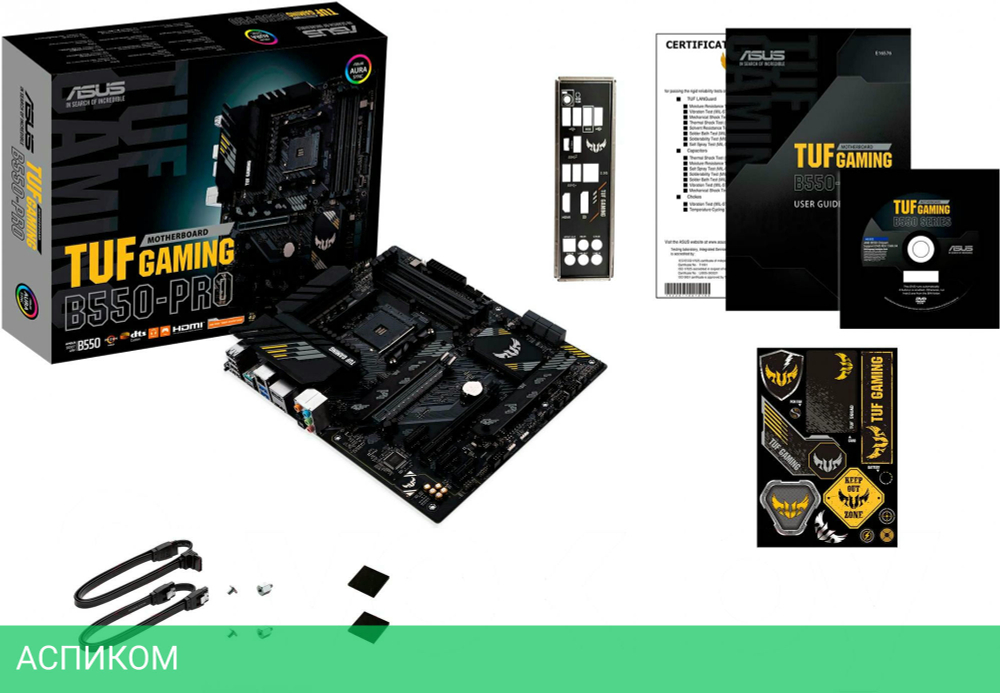 Материнская плата ASUS TUF Gaming B550-Pro DDR4