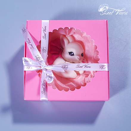 Шоколадный Зайка с Бантом