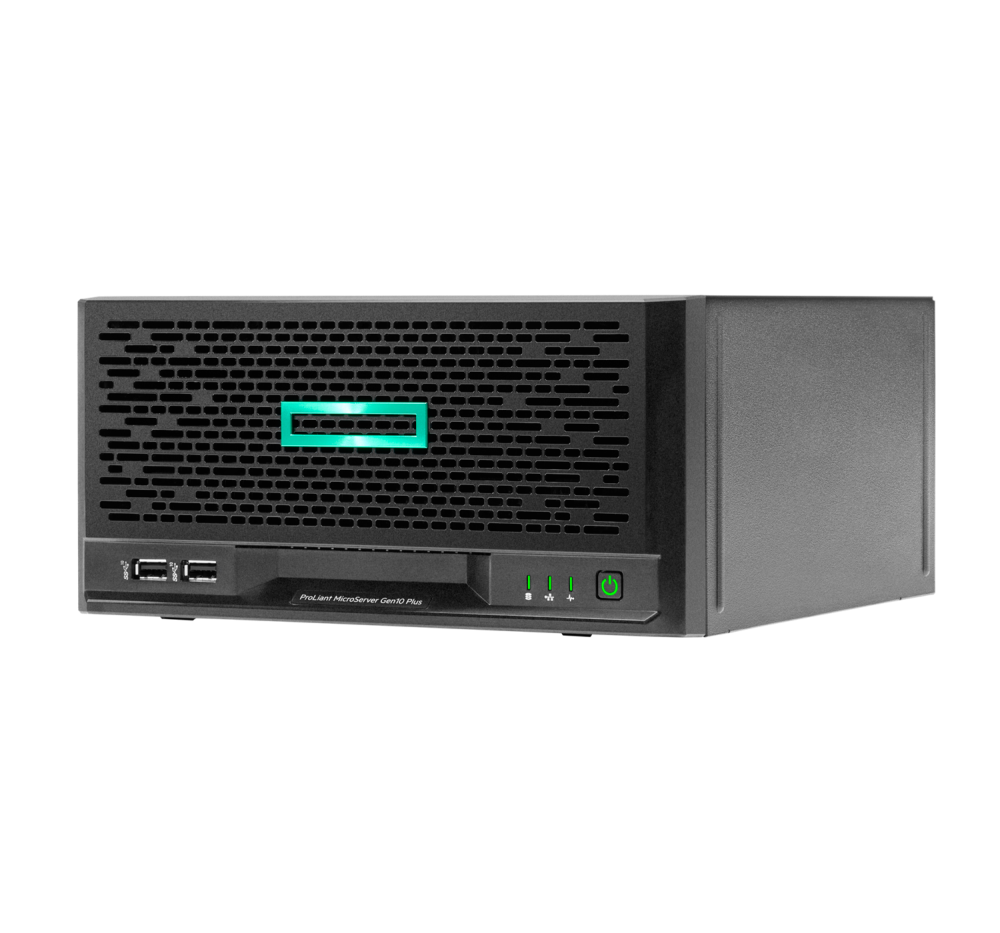 Микро сервер - HP Enterprise ProLiant MicroServer Gen10 Plus, МикроСервер, 4x 3.5“, 1x Pentium [G5420] 2 Cores, 8Gb, P16005-001