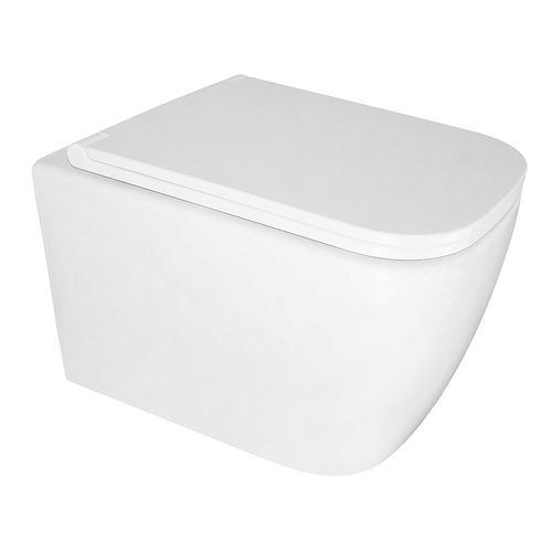 Унитаз подвесной безободк.LEGENDA система слива Tornado 490*345*325  48505