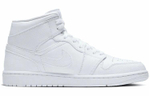 Кроссовки Jordan Air Jordan 1 Mid "Triple White"