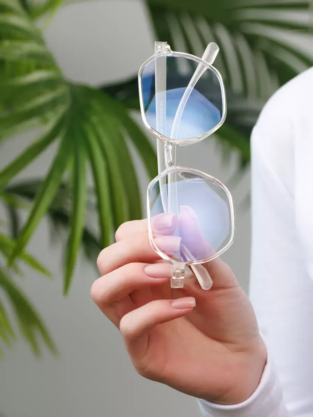 Очки для компьютера имиджевые защитные прозрачные нулевки