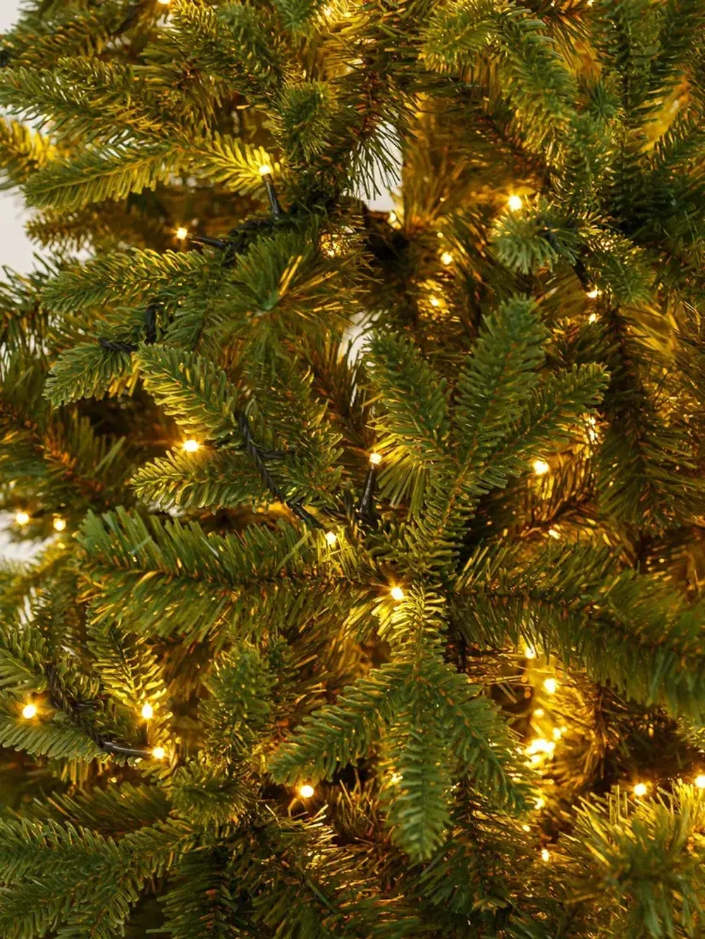 Елка с гирляндой «Барокко» (Литая+пвх) 120 см / 1,2 м