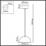 Подвесной светильник Odeon Light L-VISION 5452/6L