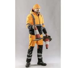 Шапка вязаная оранжевая универсальный размер SULM Högert, арт. HT5K482