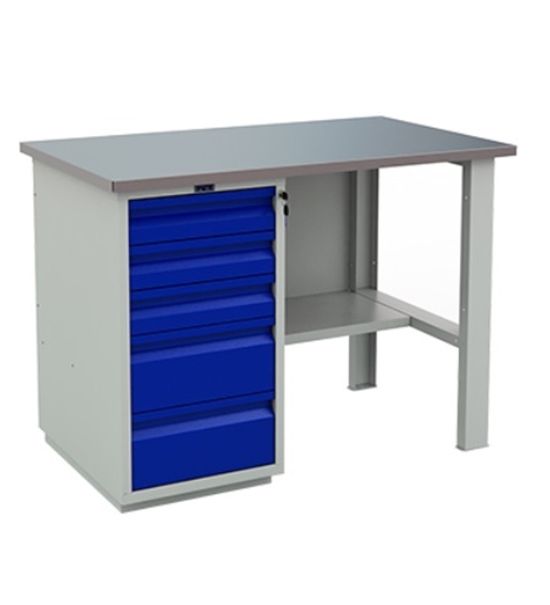 Верстак слесарный металлический WT120.WD5/F1.000