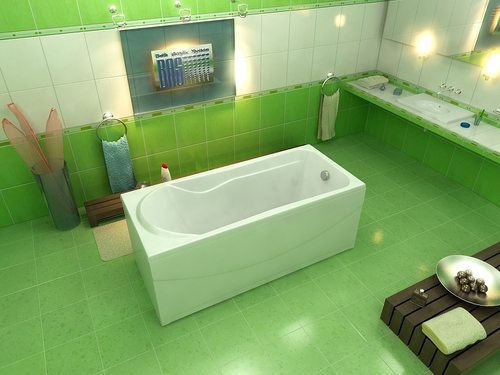 Акриловая ванна Bas (Бас) Мальта 170x75, с каркасом