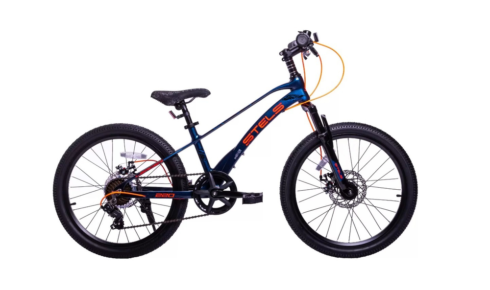 Велосипед 22" Stels Leader-220 MD, рама 11" Темно-синий