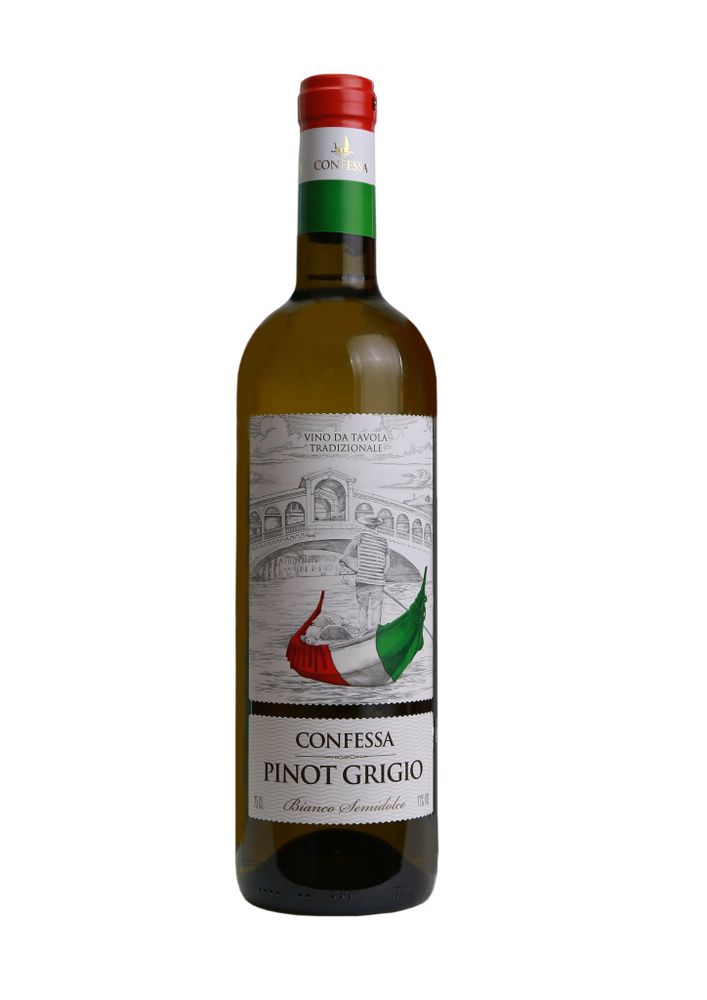 Вино Confessa Pinot Grigio 11%