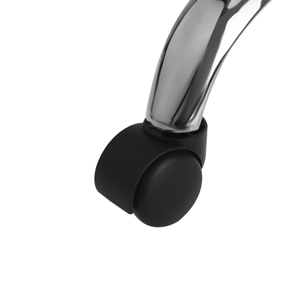 Кресло руководителя Helmi HL-E24 "Iсon", экокожа бежевая, хром