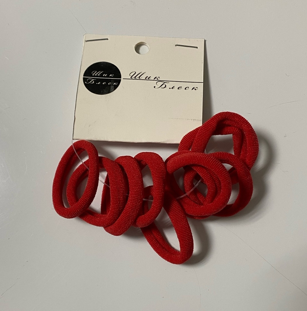 Резинки для волос "Венди", 2,5 см, (набор 10 шт.), цвета МИКС