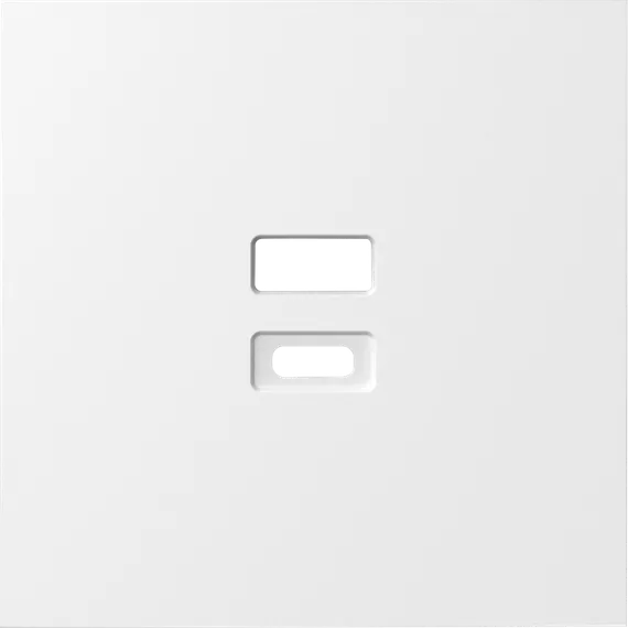 Donel S08 матовый белый накладка для розеток USB, серия DB