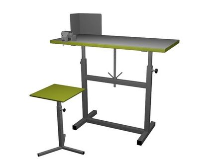 Верстак слесарный ВС-4(уп) ученический