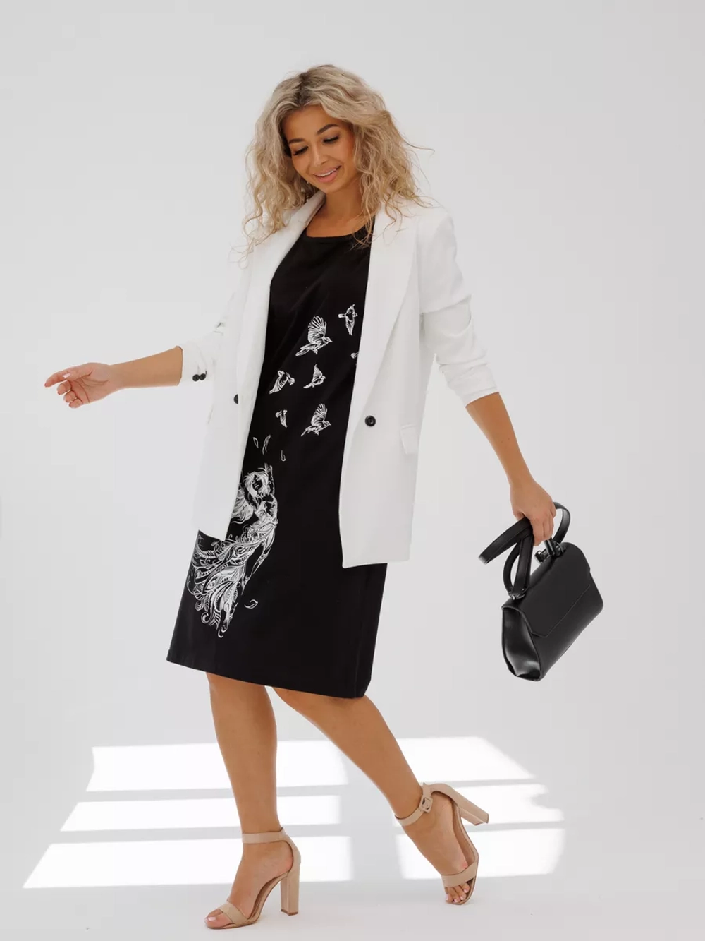 Платье туника домашнее больших размеров