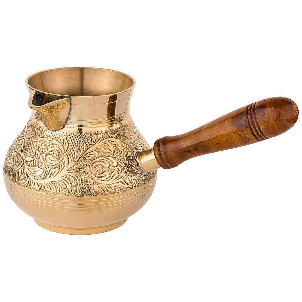 ТУРКА РЕЗНАЯ "GRAVING" 800МЛ. ЛАТУНЬ (КОР=30ШТ.)