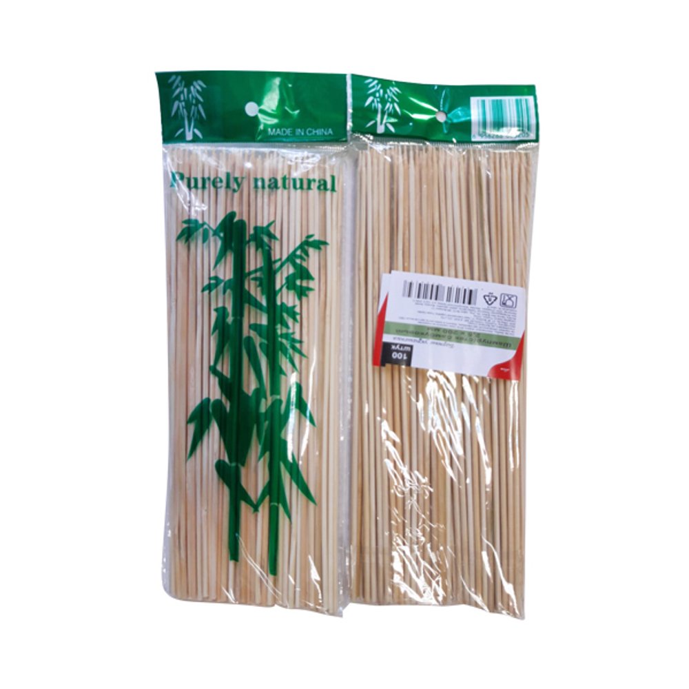 Стек д/шашлыка бамбук 300мм, 100шт/упак, 100упак/кор