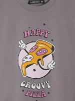 Костюм спортивный для девочки, футболка и леггинсы