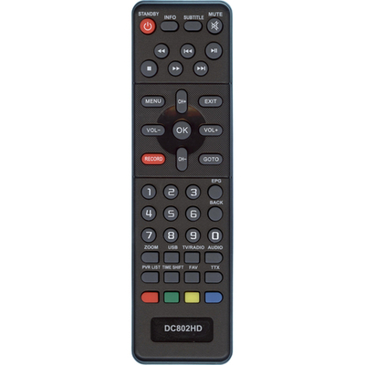 Пульт D-Color DVB-T2 DC802HD