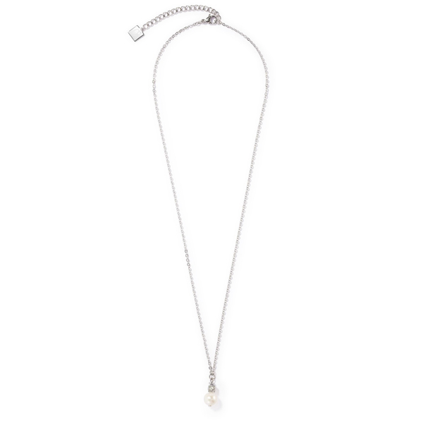 Колье Coeur de Lion White-Silver 1113/10-1417