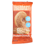 Legendary Foods, протеиновые пончики, посыпка с корицей, 12 упаковок по 63 г (2,2 унции)