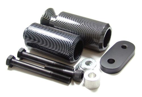 Слайдеры для мотоцикла Yamaha YZF-R6 06-07, на раму, без резки пластика