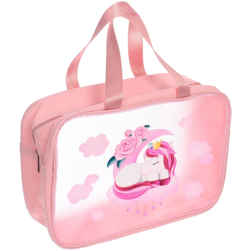 Косметичка универсальная «Единорожек», цвет как на фото, 21*31*12см