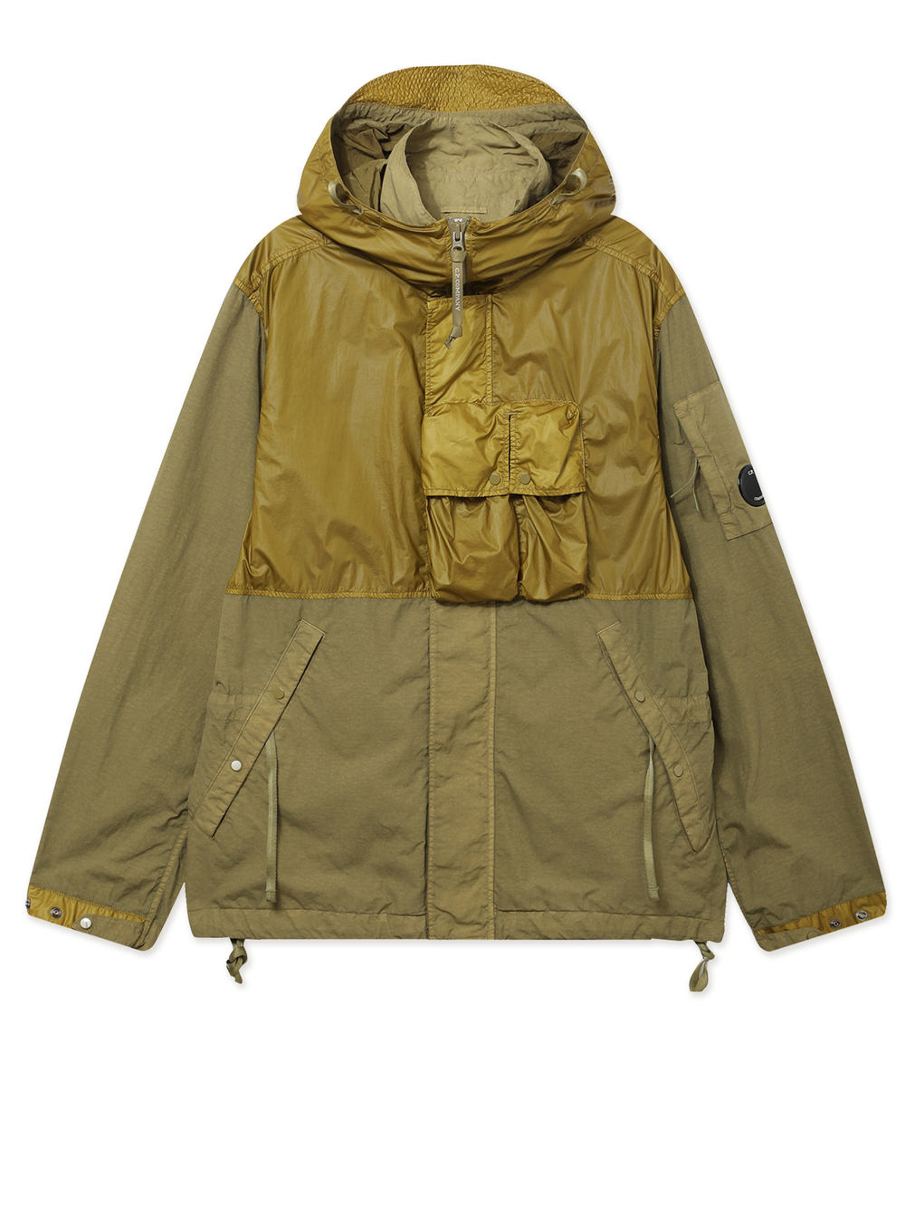 Мужская Куртка Flatt Nylon Mixed Hooded Lens