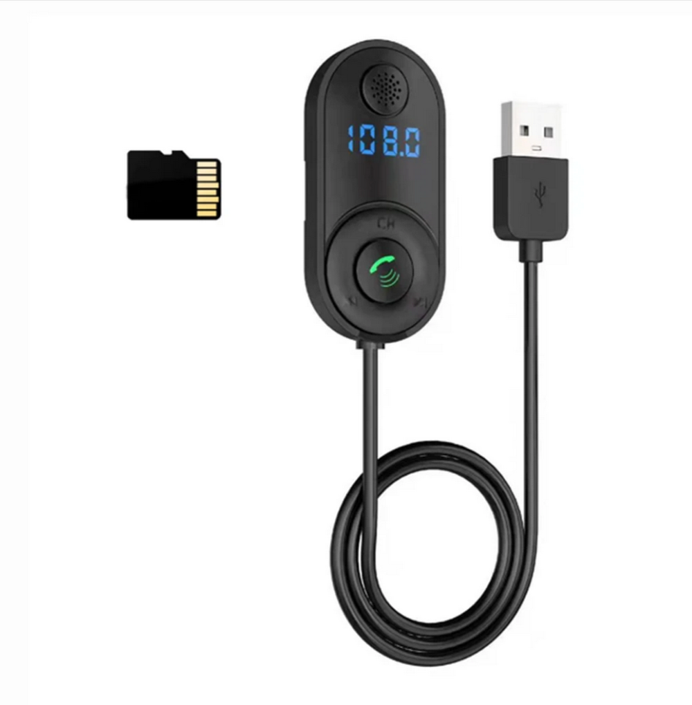 Автомобильный FM трансмиттер Bluetooth +TFcart BT-790