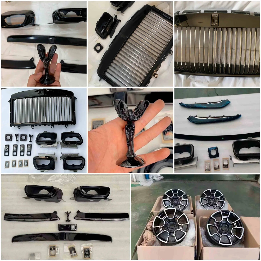 Обвес переделка в стиле BLACK BADGE для ROLLS ROYCE CULLINAN 2018 - 2024 Ролс Ройс Куллинан