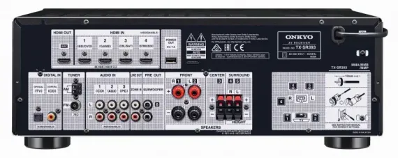 Onkyo TX-SR393 Black