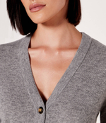 Хлопковый кардиган Elisabetta Franchi - серый(MK66S46E2)