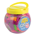 Шар латексный Набор 300 шт Неон 18 см (Ассорти)