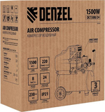 Компрессор поршневой Denzel DC1500/24 58160