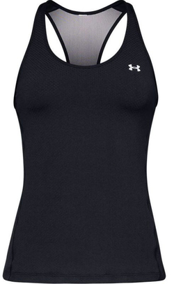 Женский топ теннисный Under Armour HeatGear Armour Racer Tank - черный